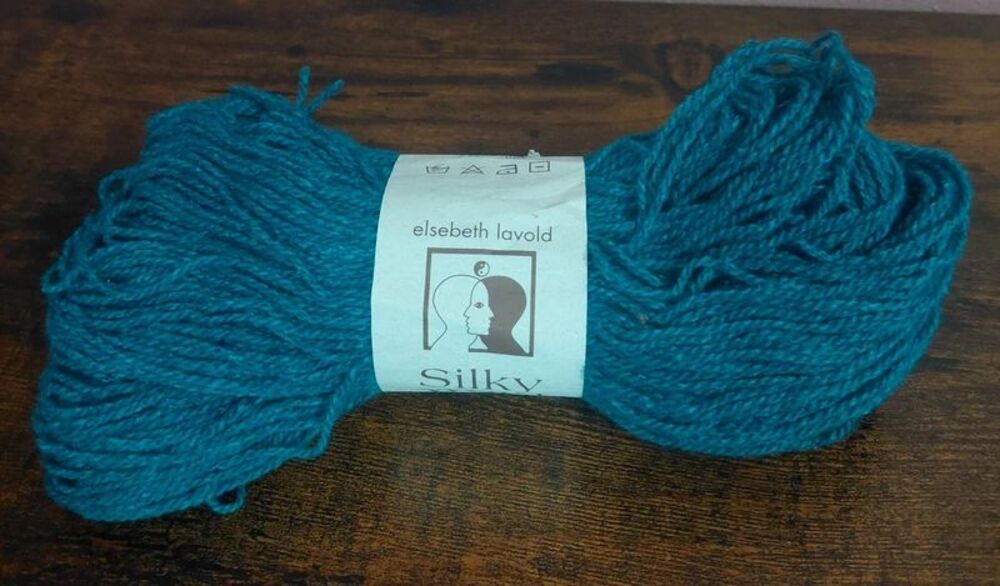 Elsebeth Lavold Silky Wool DK Weight Yarn Emerald Green 1 Hank